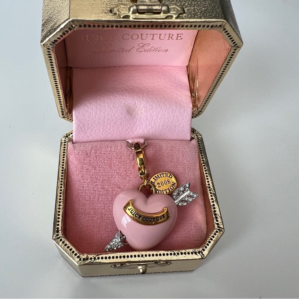 Juicy Couture lovestruck heart limited edition 2008 YJRU1613 NWT - Picture 3 of 6